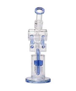 Human Grade Raygun Glass Water Pipe Percolator - Image 3