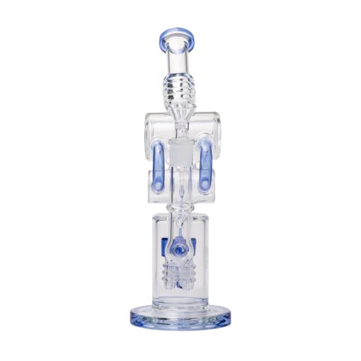 Human Grade Raygun Glass Water Pipe Percolator - Image 4