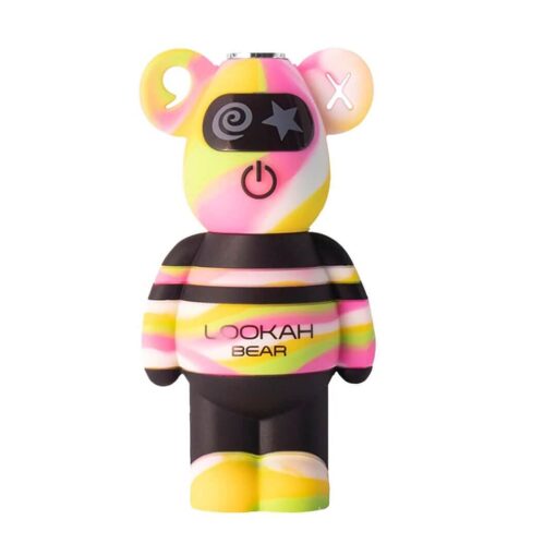 Lookah Bear Pink Tie Dye