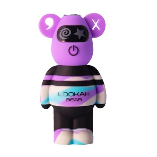 Lookah Bear Purple Tie Dye