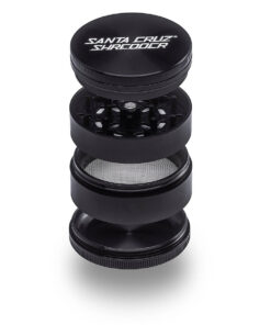 Santa Cruz Shredder 4-piece Large grinder - Black