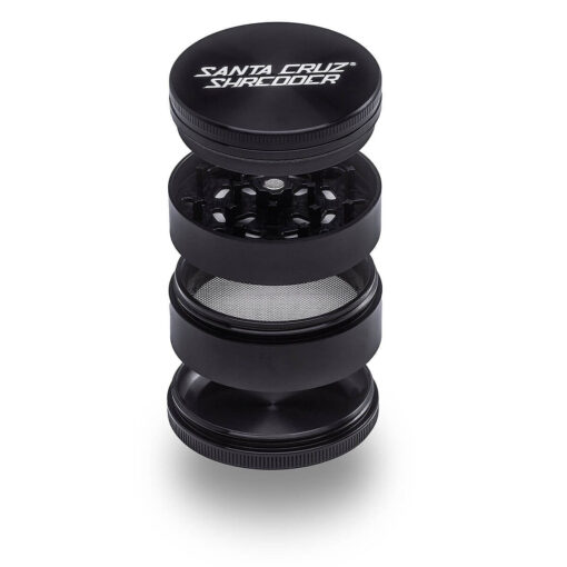 Santa Cruz Shredder 4-piece Large grinder - Black