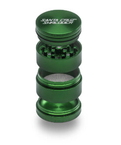 Santa Cruz Shredder Medium 4 Piece Grinder - Green