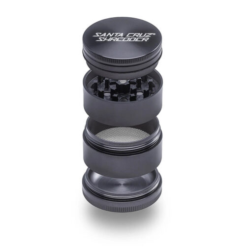Santa Cruz Shredder Medium 4 Piece Grinder-Grey