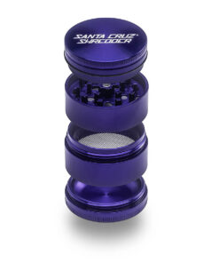 Santa Cruz Shredder Medium 4 Piece Grinder - Purple