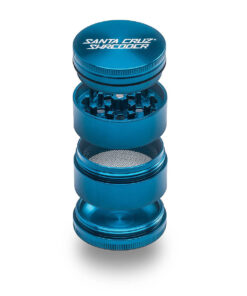 Santa Cruz Shredder Medium 4 Piece Grinder - Teal